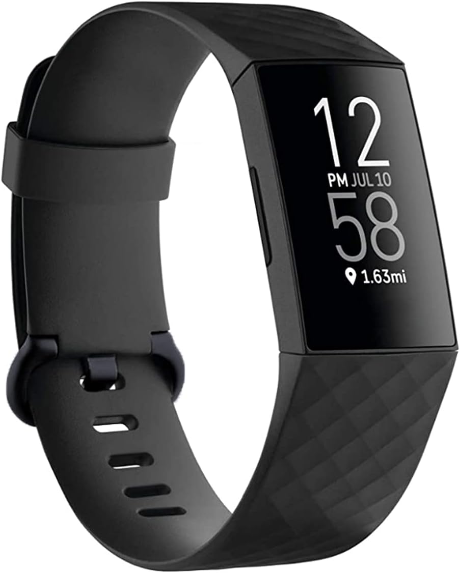 Replacement Bands Compatible with Fitbit Charge 4 / Fitbit Charge 3 Bands for Women Men, Silicone Fitness Sport Wristbands for Women Men Small Large