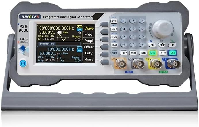 PSG9060 Programmable Pulse Signal Generator, LCD Display, 60MHz, Dual Channel, USB Interface