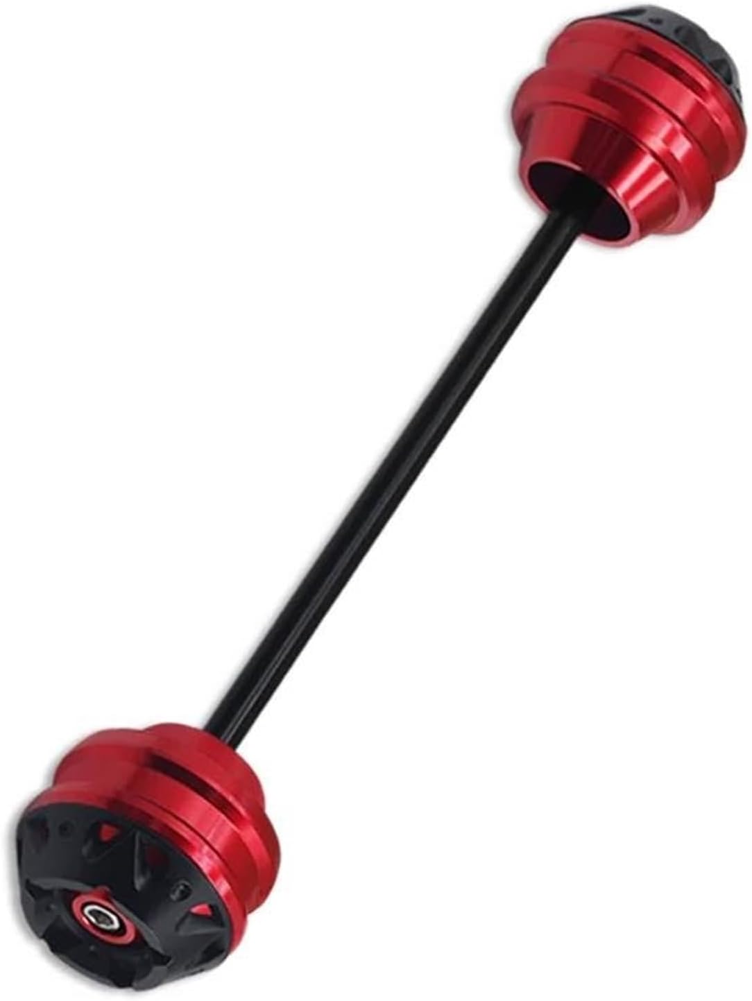 Motorcycle Wheel Protector for BMW S1000R 2013-2020 2021 2022 2023 Motorcycle Accessories Front Rear Wheel Fork Slider Axle Crash Protector Cap(Front Red)