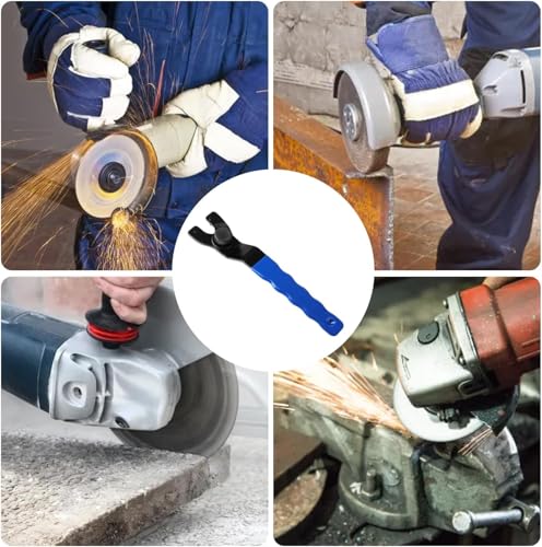Image of Golden Pearl Pin Spanner,Spanner Wrench for Grinder,Adjustable Pin Wrench for Angle Grinder Machine(Blue)