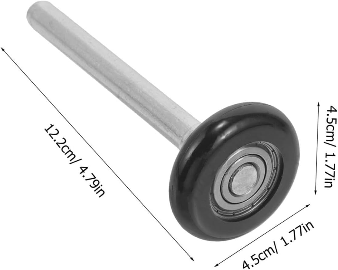 LIFKOME Garage Door Roller Parts Nylon Rollers Stem Garage Door Wheels Replacement Precision Bearings