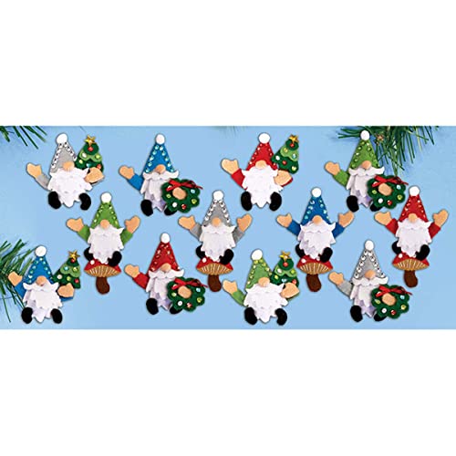 Image of Design Works Gnomes Felt & Sequin Kit
