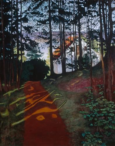 Tableau Rayon de soleil Harald Sohlberg : Idée Décoration Vintage pour Salon et Chambre Élégante