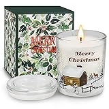 Christmas Candle Gifts for Women with Gift Box, Christmas Aromatherapy Soy Candles for Home Scented,...