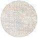 SAFAVIEH Adirondack Collection 4' Round Beige / Slate ADR207B Modern Abstract Non-Shedding Dining Room Entryway Foyer Living Room Bedroom Area Rug