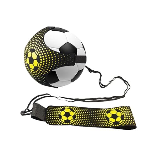 wentian Soccer Football Training Equipment, Volleyball Trainer for Kids Adults, Solo Soccer Practice Kicking Equipment as Gifts, Skill Soccer Kick Trainer Belt