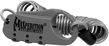 Maxpedition Gear Steel Cable Lock