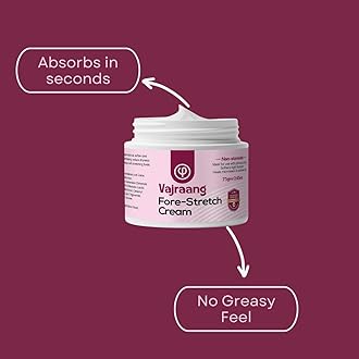 Vajraang Fore-stretch phimosis cream - Phimosis relief - Natural ingredients - Prevents scarring of skin - No Side Effects - (Pack of 2 x 75g)