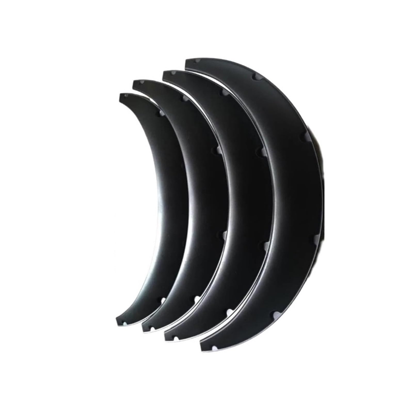 Guardabarros universales para coche con diseño flexible de 90 cm en kit de 4 unidades 5