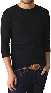 [LIMITED SELECT] (リミテッドセレクト) M1.5 無地フライスクルーネック7分袖Tシャツ カットソー メンズ