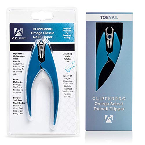 CLIPPERPRO Classic Fingernail and Select Toenail Clipper Set