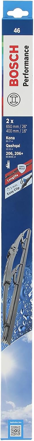 Bosch 646946 Broom windscreen wipers, Pack of 2