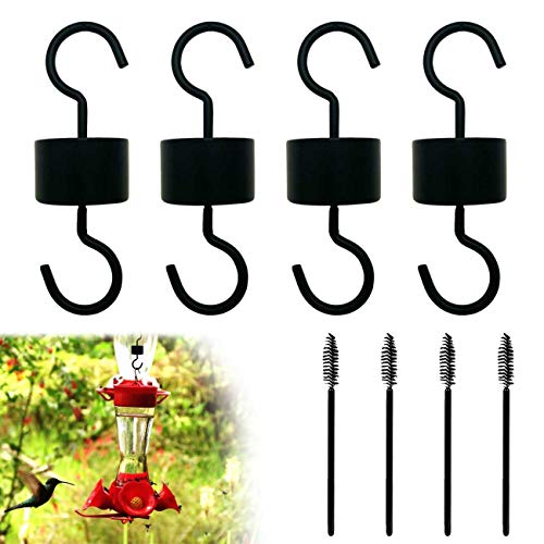 Ant Moat for Hummingbird Feeder- 4 Ant Moats and 2 Brushes, Authentic Trap