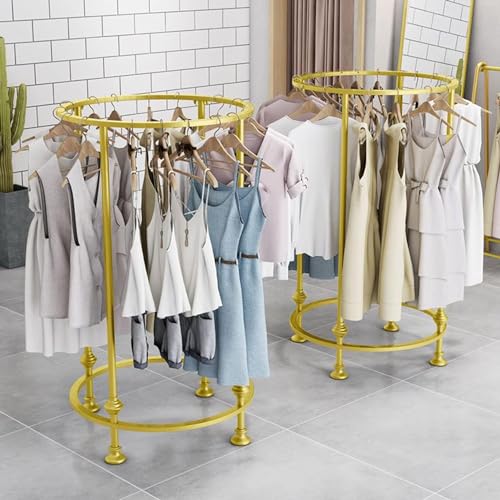 Cintre pour magasin de détail commercial et portant à vêtements rond pour portant vestiaire