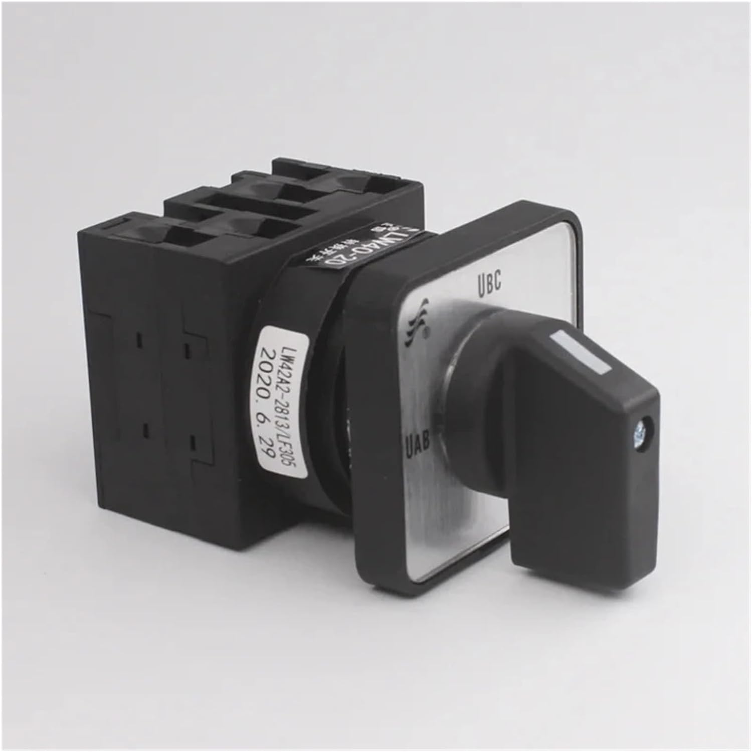 LW42-20/2 Voltmeter Three Phase Voltage Measurement Switching Cam Transfer Rotary Switch 20A