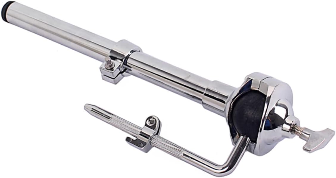 Aluminum Alloy Adjustable Boom Cymbal Arm Stand for Drum Indoor Bar Performance Easy to with Unique Design Drum Accessories Silver