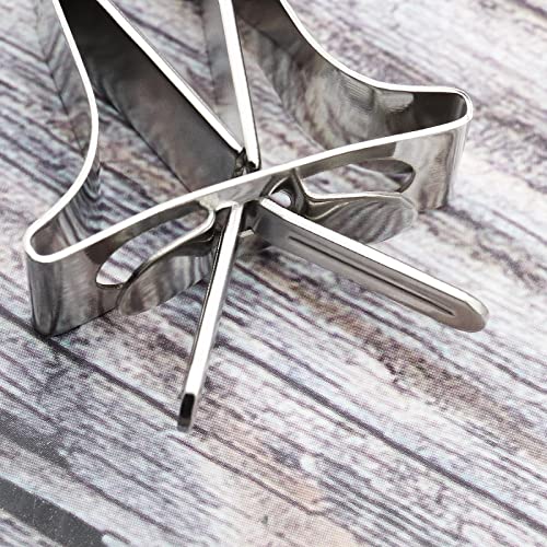 Bird Fruit Clip Bird Cage Feeder Bird Vegetable Holder Clip Stainless Steel Bird Feeder For Bird Hamster Cockatiel Parrot Small Animals #TOP5