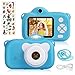 Produktbild Laelr Kinder Kamera Digital Fotokamera Selfie und Videokamera mit 28 Megapixel/ 2 Inch Bildschirm/ 1080P HD/ 32G TF Karte, Geburtstagsgeschenk für Kinder