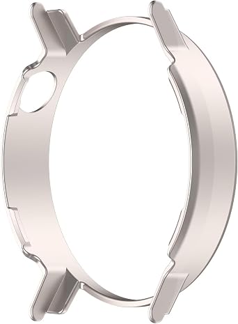 FTRONGRT Case Compatible with Nothing CMF Watch Pro 3, Shock Resistant, PC Watch Dial Smartwatch Protective Cover. Starlight Color