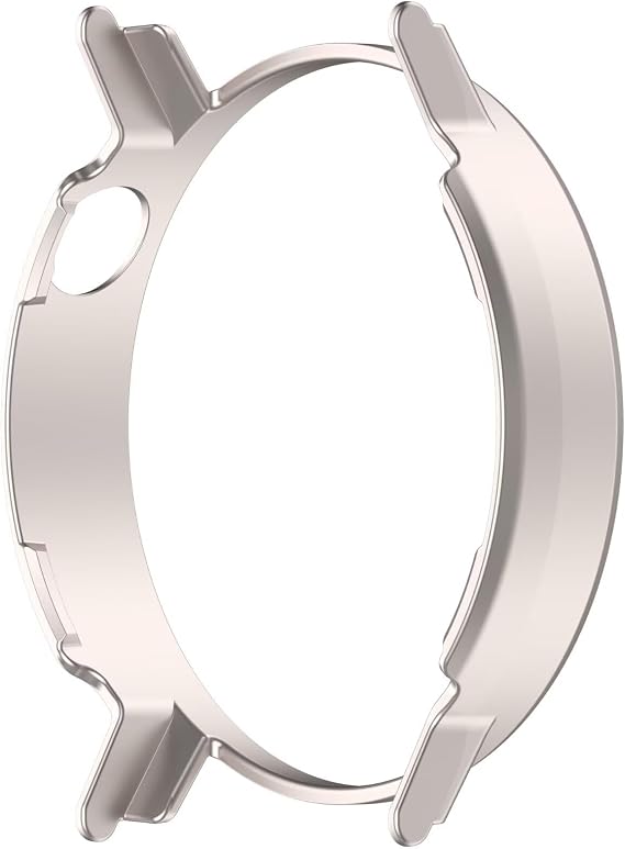FTRONGRT Case Compatible with Nothing CMF Watch Pro 3, Shock Resistant, PC Watch Dial Smartwatch Protective Cover. Starlight Color