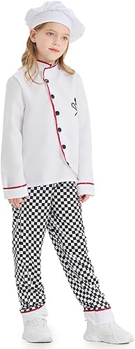 Miniatura 4 de Disfraz de Halloween para niños, niñas, cosplay, veterinario, médico, chef, vestimenta