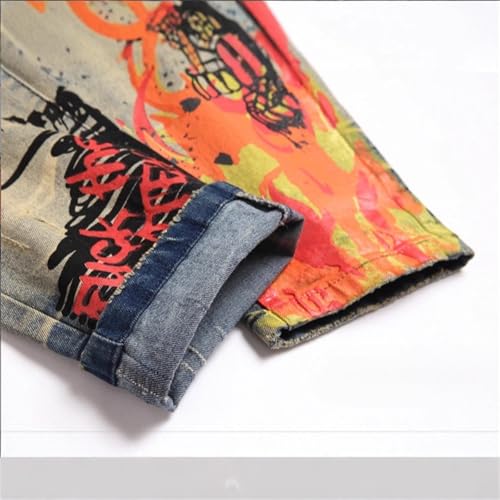 Coupe droite et style rétro hip-hop pour ce pantalon slim - 3