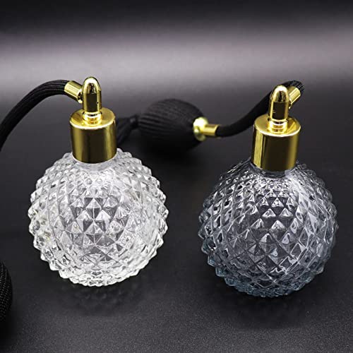 Garrafa de vidro recarregável do airbag da garrafa de pulverizador 100ml para a construção do cabelo