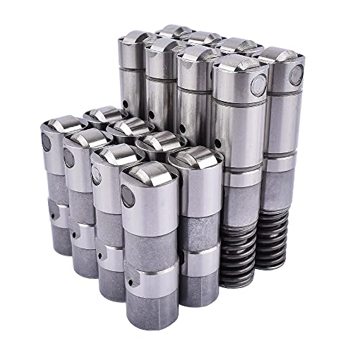 image for TEKKOAUTO 16 Pcs Hydraulic Roller lifters Valve Lifter Compatible with