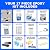 ArmorPoxy Garage Epoxy Floor Kit – Industrial Grade, 2 Part Epoxy Coating for Concrete for Garages, Basements, Workshops, Retail & Automotive Spaces -14 pcs, Covers 600 Sq Ft, Medium Gray
