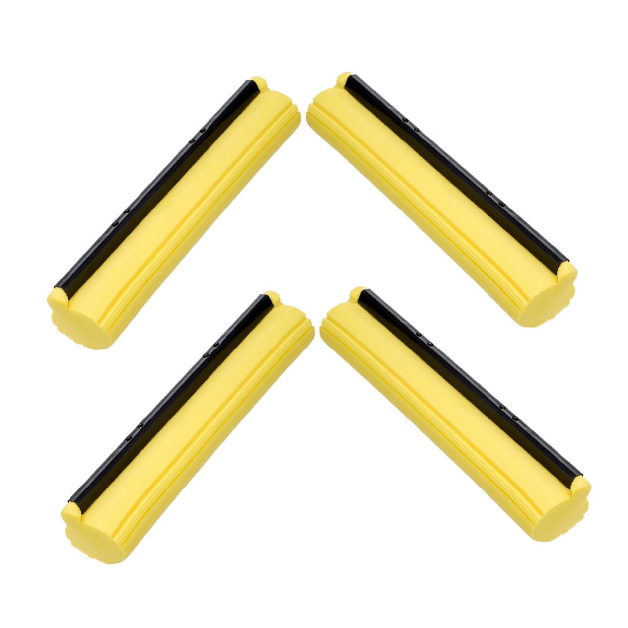 Anneome 4 Piezas Unidades Cabezales de Repuesto Pva para Fregona Rodillo Absorbentes y Fáciles de Instalar Recambios para Limpieza Cocina Baño y