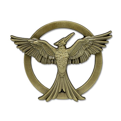 Close Up Hunger Games Mockingjay Geai Moqueur Broches Broche en Hunger Games sous Licence