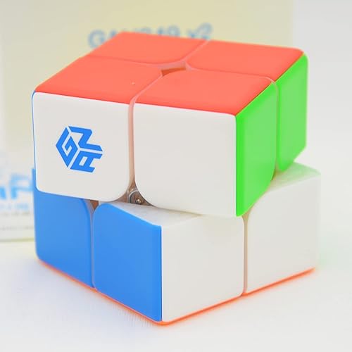 Miniatura 9 de Bukefuno GAN 249 V2 2x2 Puzzle Magic Cube 2x2 2x2 GAN249 V2 Speed Cube Sin pegatinas