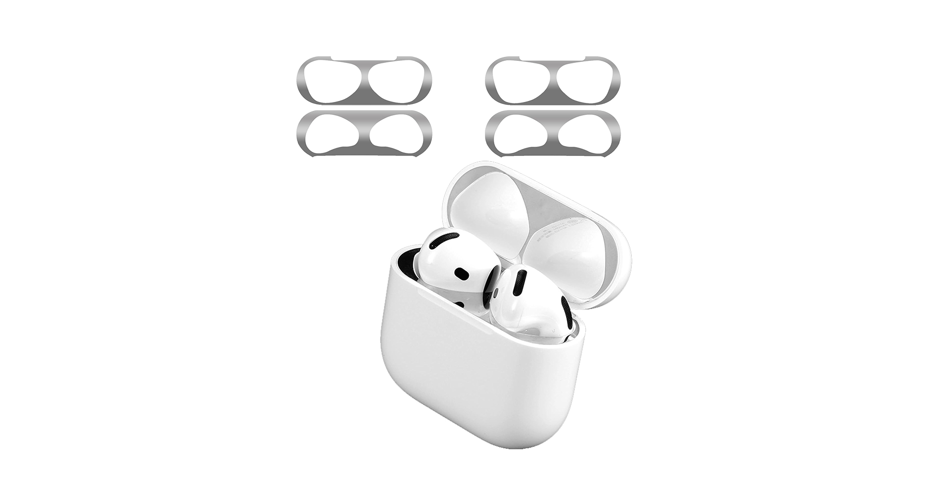 Amazon | YAODLE AirPods 4 ダストガード airpods 4(2024)シール