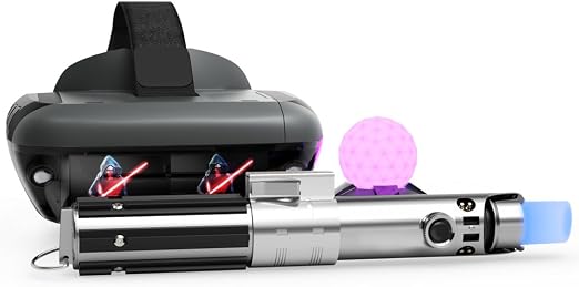Amazon Co Jp Lenovo Star Wars ジェダイ チャレンジ Arヘッドセット Za390004jp ライトセーバー コントローラー付属 家電 カメラ