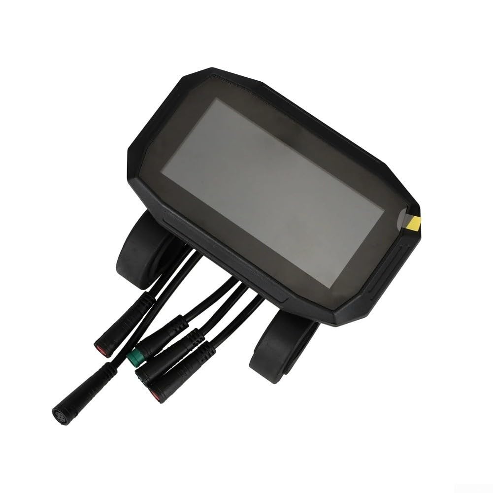 DAZZLEEX Écran LCD couleur pour scooter électrique Kukirin G2 Pro avec vitesse de batterie, moniteur de distance en plastique noir pièce de rechange