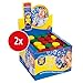 Produktbild Pustefix Seifenblasen Set I 2 x 25 Kleinpackung Klassik I Bunte Rainbow Bubbles Made in Germany I Seifenblasen für Hochzeit, Kindergeburtstag, Standesamt, Polterabend I 50 x 42 ml Vorteilspack