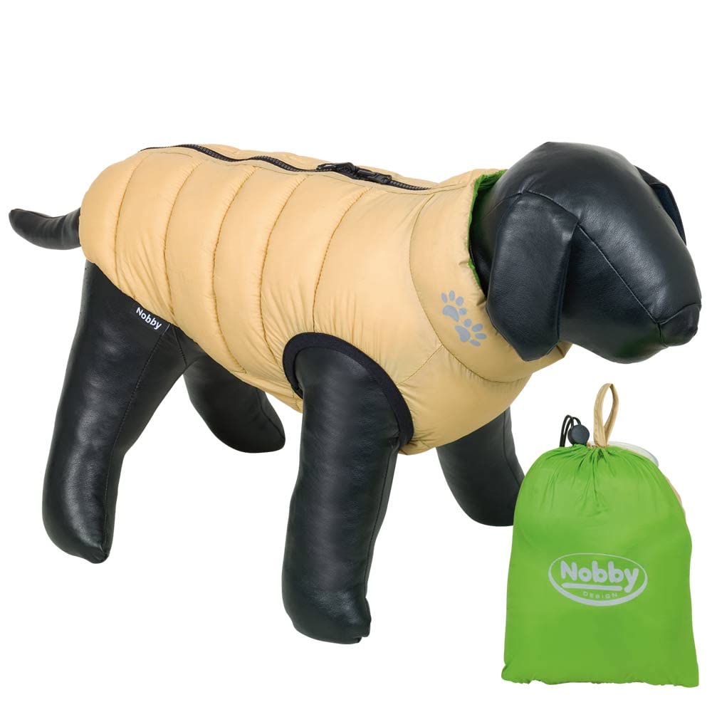 Nobby Hundemantel Light, grün-beige, 20 cm, 1 Stück
