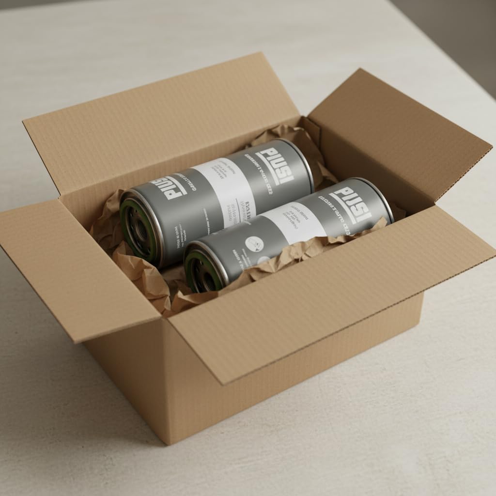 PIUSI Filtro Benzina, Diesel ATEX E25 Cartuccia Ricambio 10 micron, 2 pezzi | Filtro gasolio, per gasolio e benzina e olio e acqua