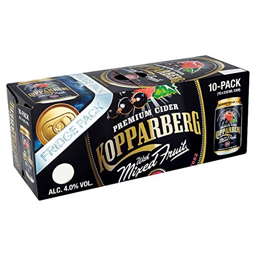 Kopparberg Premium Cider mit Mischfrucht-Kühlschrank-Pack 10 x 330ml (Pack of 10x330m) Cover