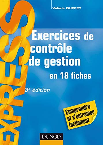 By Valerie Buffet Exercices De Controle De Gestion 3eme Edition En 18 Fiches Pdf Telecharger