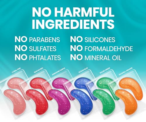 Stylia Under Eye Patches for Puffy Eyes and Dark Circles (30 Pairs) - Marine Collagen Under Eye Mask with Vitamin C, Hyaluronic Acid, Pearl Extract - Eye Masks for Dark Circles and Puffiness - Image 6