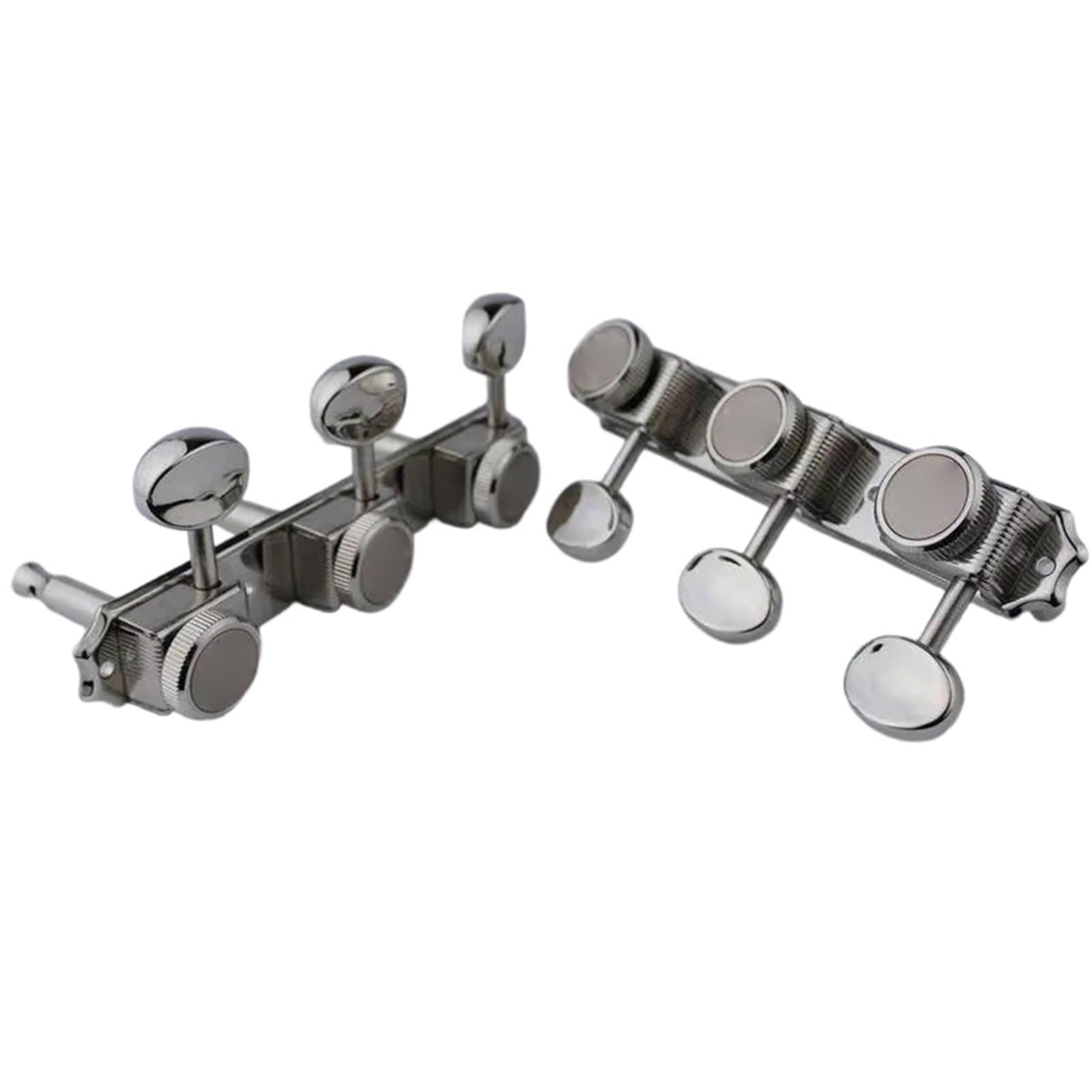 Durable Guitarra Clavijas De Afinación Un Conjunto De 2 Piezas Clavijas Afinación Guitarra Con Bloqueo Níquel Clavijas Máquina Piezas Repuesto Para Sintonizadores