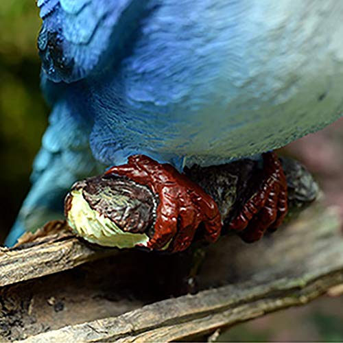 Outdoor Statue Garden Sculpture Garden Ornament Outdoor Parrot Resin Wall-Mounted Simulation Animal Sculpture Statue Ornament (Color : C) Gift #TOP2