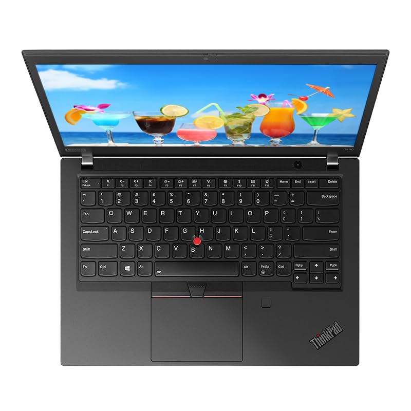 Image of Lenovo ThinkPad T490 Laptop Computer, 14 inch FHD Notebook PC, Intel Core i7-8665U up to 4.8GHz, 16 GB RAM, 256 GB SSD, Thunderbolt3, Type-C 1080p Windows 11 Pro (Renewed)