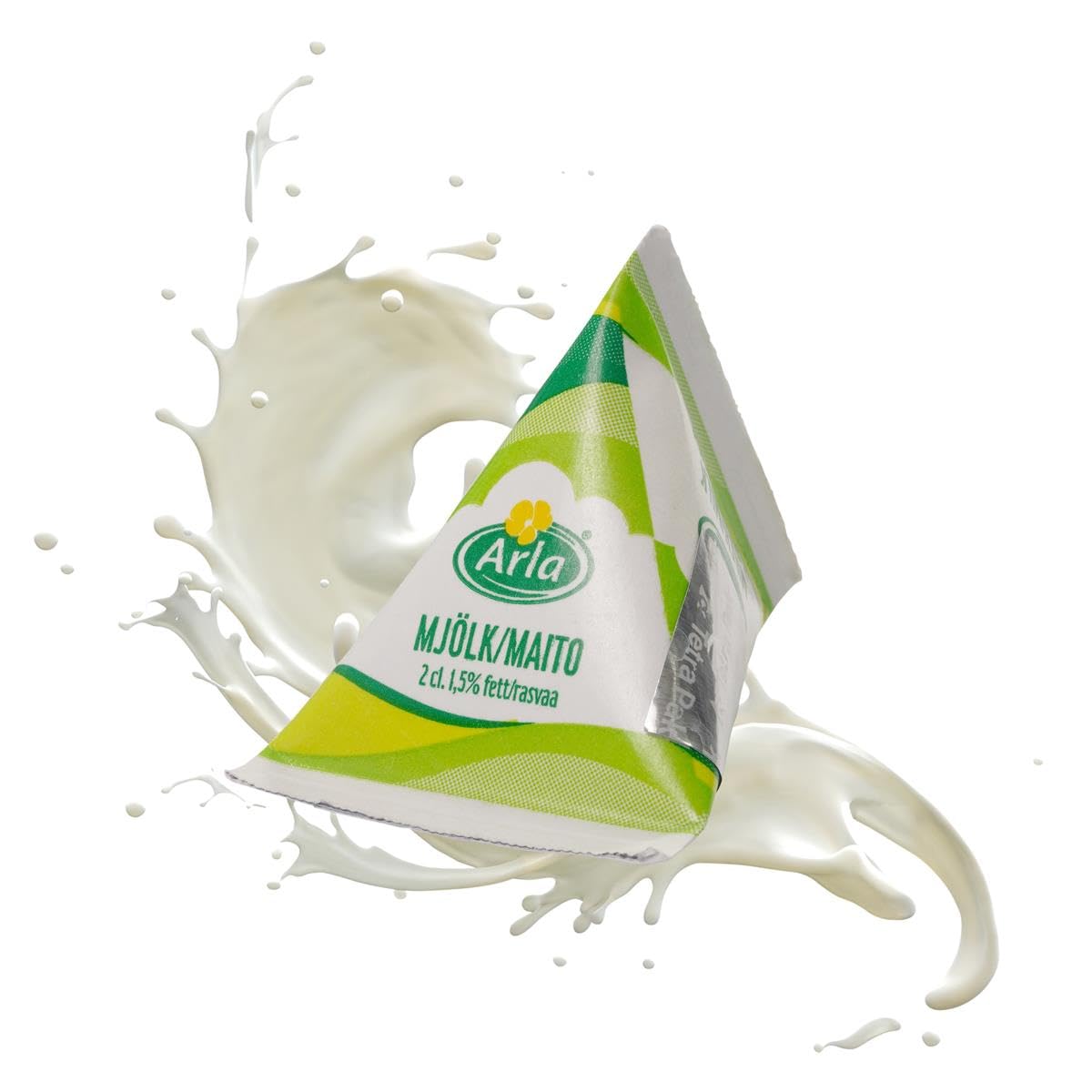 Arla Milch-Portion 1,5% Fett, im Displaykarton, Sie erhalten 1 Packung, Packungsinhalt: 100 Einzelportionen