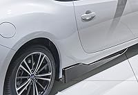 Vista 8 de Q1-TECH, 5 piezas de borde delantero + falda lateral Rocker Winglet Canard difusor ala compatible con BMW E90/E92/E93 (solo modelos M3) 2008-2013