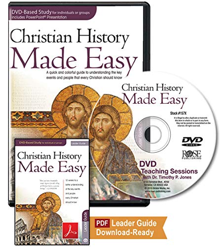 Christian History Made Easy Leader Pack for Group or Individual study (12-session DVD) Christian History Made Easy Leader Pack for Group or Individual study (12-session DVD)