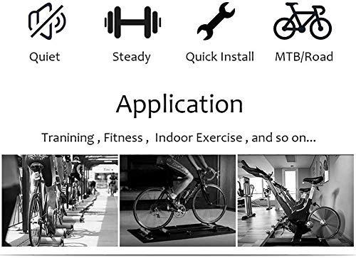 Chunyan Bike Trainer Stand Bike Roller Trainer,Resistance Indoor Home Exercise Workout Outdoor Training Cycling Stationary Bicycle 24-29 Roller Trainerbike #TOP6