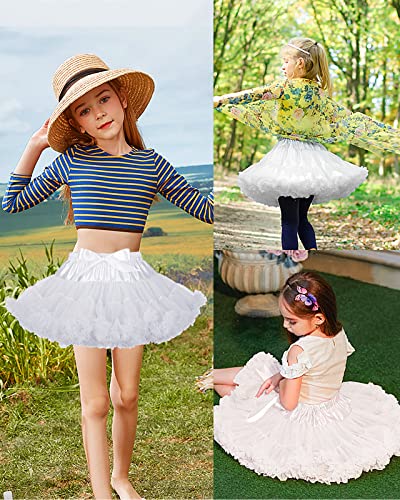 SOMOYA Baby Girl's Tutu Petticoat Skirts,Infant Tulle Tutus Fluffy Ballet Underskirt3