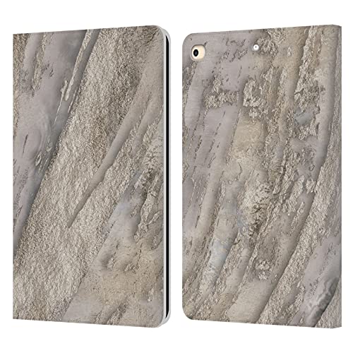 Coque iPad 9.7 étui portefeuille cuir LebensArt marbre pastel